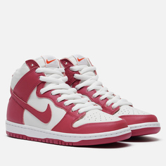 Мужские кроссовки Nike SB Dunk High Pro Iso, цвет красный