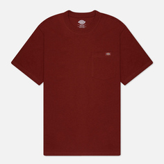 Мужская футболка Dickies Luray Pocket, цвет красный