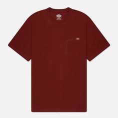 Мужская футболка Dickies Luray Pocket, цвет красный, размер L
