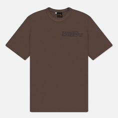 Мужская футболка Stan Ray Blues Brush, цвет коричневый, размер XXL