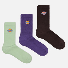 Комплект носков Dickies 3-Pack Valley Grove, цвет комбинированный