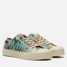Кеды US Rubber x Pendleton Low, цвет голубой