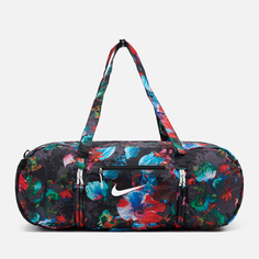 Дорожная сумка Nike Printed Stash Duffel, цвет чёрный