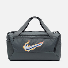 Дорожная сумка Nike Brasilia Small Vintage Duffel, цвет серый