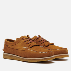 Мужские ботинки Arrow Moccasin Moc Fringe Crepe, цвет коричневый