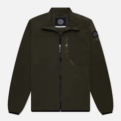 Мужская куртка ветровка ST-95 4 Way Stretch Zip Through, цвет оливковый