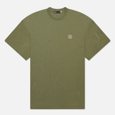 Мужская футболка ST-95 Plaster Oversized, цвет зелёный, размер XXL