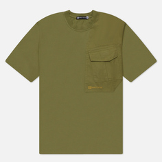 Мужская футболка ST-95 Double Pocket, цвет зелёный, размер XXL