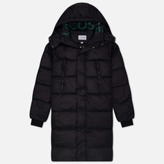 Мужской пуховик Lacoste Embroidered Crocodile Regular Fit, цвет чёрный