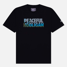 Мужская футболка Peaceful Hooligan Goal Kick, цвет чёрный, размер M