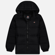 Мужской пуховик Dickies Waldenburg Hooded, цвет чёрный, размер S