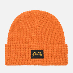 Шапка Stan Ray Waffle Knit, цвет оранжевый