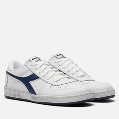 Кроссовки Diadora Magic Basket Low Icona, цвет белый, размер 45.5 EU