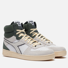 Мужские кроссовки Diadora Magic Basket Mid Suede, цвет белый
