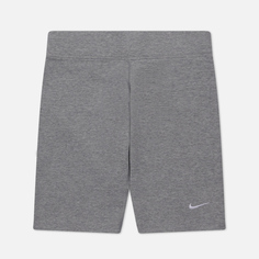 Женские шорты Nike Essential Mid-Rise 10 Biker, цвет серый
