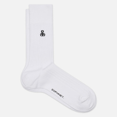 Носки SOPHNET. Scorpion Logo, цвет белый