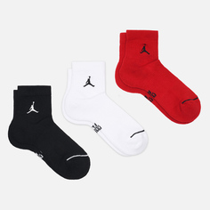 Комплект носков Jordan 3-Pack Everyday Ankle, цвет комбинированный, размер 38-42 EU