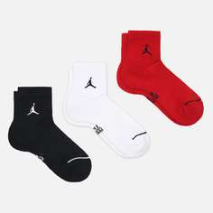 Комплект носков Jordan 3-Pack Everyday Ankle, цвет комбинированный