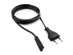 Кабель Gembird Cablexpert CEE 7/16 - C7 2-pin 1m PC-184/2-1M