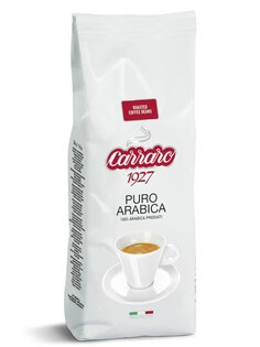 Кофе в зернах Carraro Arabica 100% 250g 8000604001429