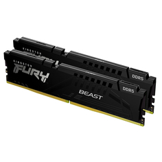 Модуль памяти Kingston Fury Beast Black EXPO DDR5 DIMM 5200MHz PC-41600 CL36 - 16Gb (2х8Gb) KF552C36BBEK2-16