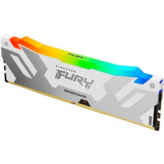 Модуль памяти Kingston Fury Renegade White RGB DDR5 DIMM 6400MHz PC-51200 CL32 KF564C32RWA-16