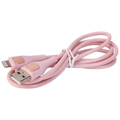 Аксессуар Ergolux USB - Lightning 3А 1.2m Pink ELX-CDC03-C14