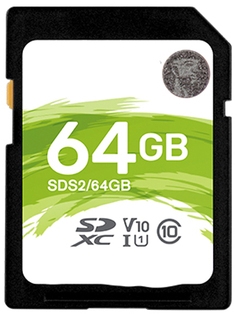 Карта памяти 64Gb - Kingston Canvas Select Plus SDS2/64GB