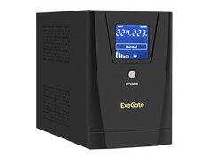 Источник бесперебойного питания ExeGate SpecialPro Smart LLB-1500.LCD.AVR.2SH.3C13.USB / EX292800RUS