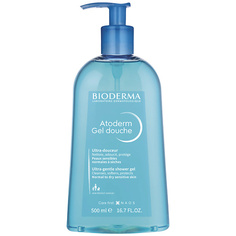 Гель для душа BIODERMA Мягкий очищающий гель для душа для нормальной, сухой и атопичной кожи Atoderm 500