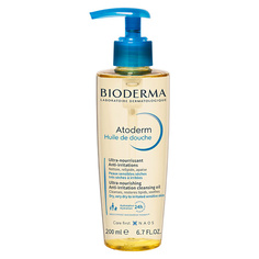 Масло для душа BIODERMA Ультрапитательное, восстанавливающее масло для душа для сухой и чувствительной кожи Atoderm 200.0