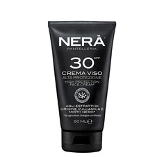 Солнцезащитный крем для лица NERA PANTELLERIA Крем для лица солнцезащитный SPF 30 Crema Viso Alta Protezione