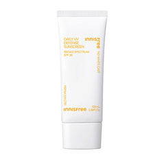 Солнцезащитный крем для лица INNISFREE Ежедневный солнцезащитный крем SPF36 Daily UV Defense Sunscreen