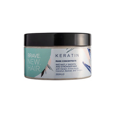 BRAVE.NEW.HAIR Маска для волос с кератином для придания гладкости Keratin