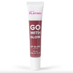 Блески для губ INGLOT Блеск для губ ухаживающий INGLOT PLAYINN Go With Glow Lip Gloss