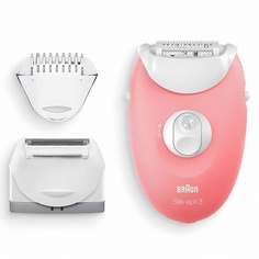 BRAUN Эпилятор Silk-epil 3 SE3277, 2 скорости