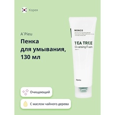 Мусс для умывания APIEU Пенка для умывания NONCO TEA TREE с маслом чайного дерева 130 A'pieu