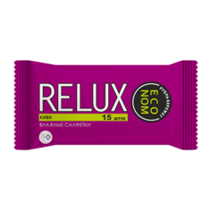 Салфетки для тела RELUX Салфетки влажные освежающие киви 15.0
