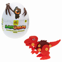 развивающая игрушка 1TOY Динопарк Гигантское яйцо с динозавром 1.0