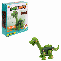 развивающая игрушка 1TOY Динопарк Доисторическая коллекция Бронтозавр 1.0