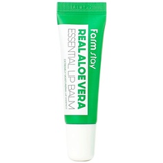 FARMSTAY Бальзам для губ с алоэ Real Aloe Vera Essential Lip Balm