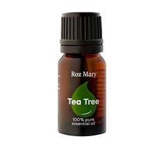Масло для тела ROZ MARY Эфирное масло Чайное дерево, 100% натуральное против воспалений на коже 10.0