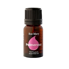 Масло для тела ROZ MARY Эфирное масло Пальмароза 100% натуральное для упругости кожи 10.0
