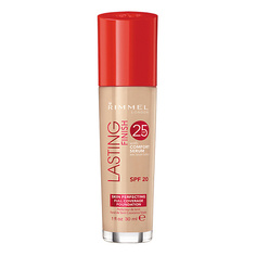 Тональное средство RIMMEL Тональный крем Lasting Finish 25ч с сывороткой Comfort