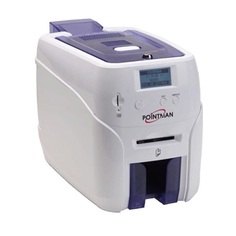 Принтер Pointman Nuvia N20 односторонний, подающий лоток на 100 карт, принимающий на 50 карт + подача карт по одной USB, Ethernet
