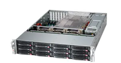 Корпус серверный 2U Supermicro CSE-826BAC12-R1K23LPB EE-ATX 13" x 13.68", 12*3.5" HS bays, 7*LP slots, backplane 12xSAS3/SATA3/NVMe4, 2*1200W
