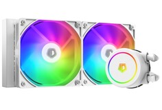 Система охлаждения жидкостная ID-Cooling FX240 ARGB WHITE LGA2066/2011/1700/1200/115X/AM5/AM4 (2*120Ч120Ч25mm, 500-1800rpm, 76.16CFM, 35.2dBA, 4-pin P