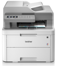 МФУ Brother DCP-L3550CDW DCPL3550CDWR1 A4, 18стр/мин, 512Мб, дуплекс, ADF50, LAN, WiFi, старт.картриджи на 1000стр (DCPL3550CDWRF1)