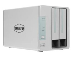 Сетевое хранилище Terramaster F2-423 tower NAS QC2,0(2,9)GhzCPU/4GB(до 32GB)/RAID0,1,10,5,6,JBOD/up to 2 Hot Swap HDDs SATA(3,5 or 2,5)/2*M.2 2280 N