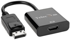 Кабель-переходник DisplayPort-HDMI Telecom TA553 M/F, 0.2m